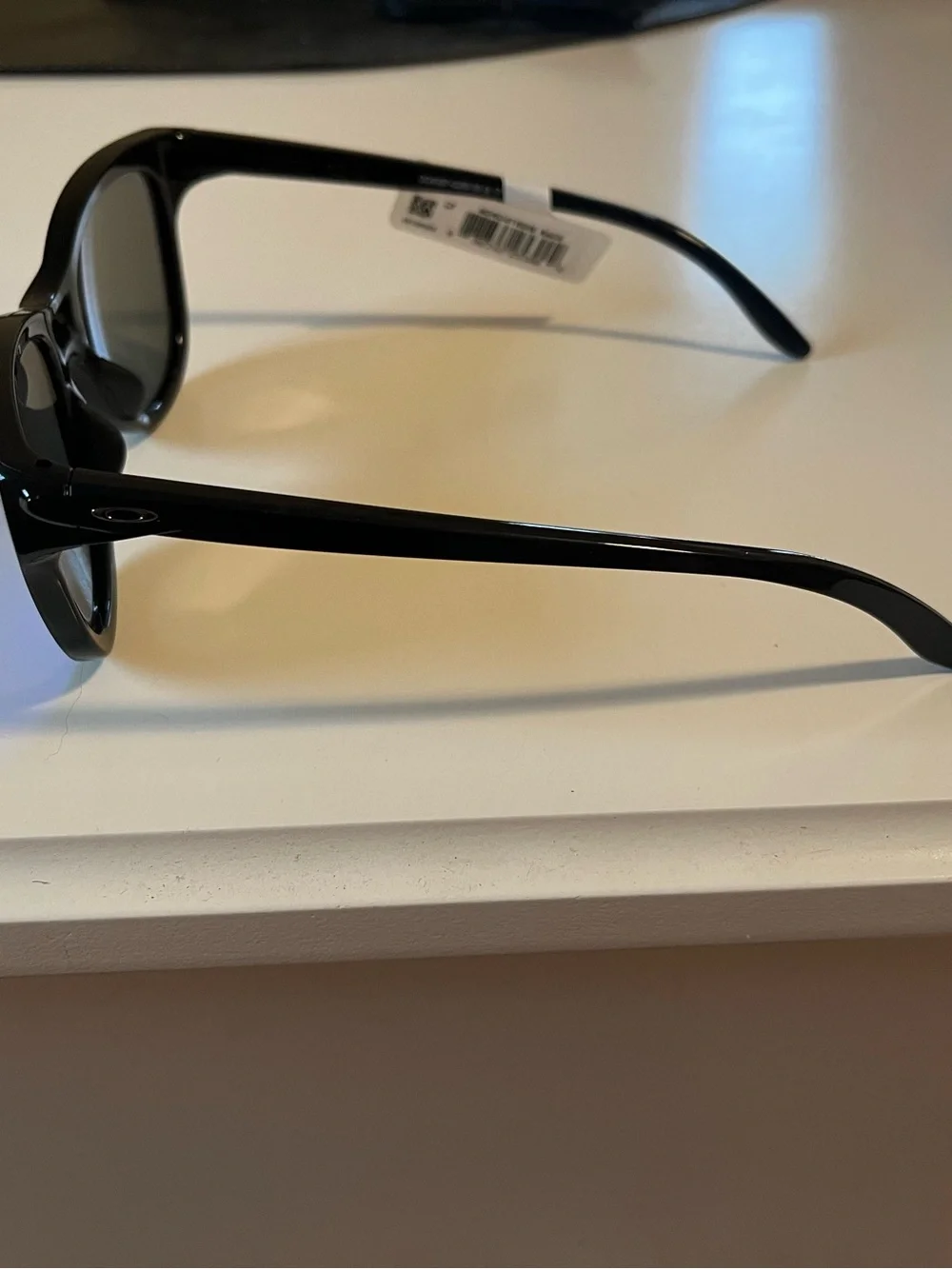 Oakley Hold Out Polished Black Violet Lens sunglasses $217 read sunglasses only